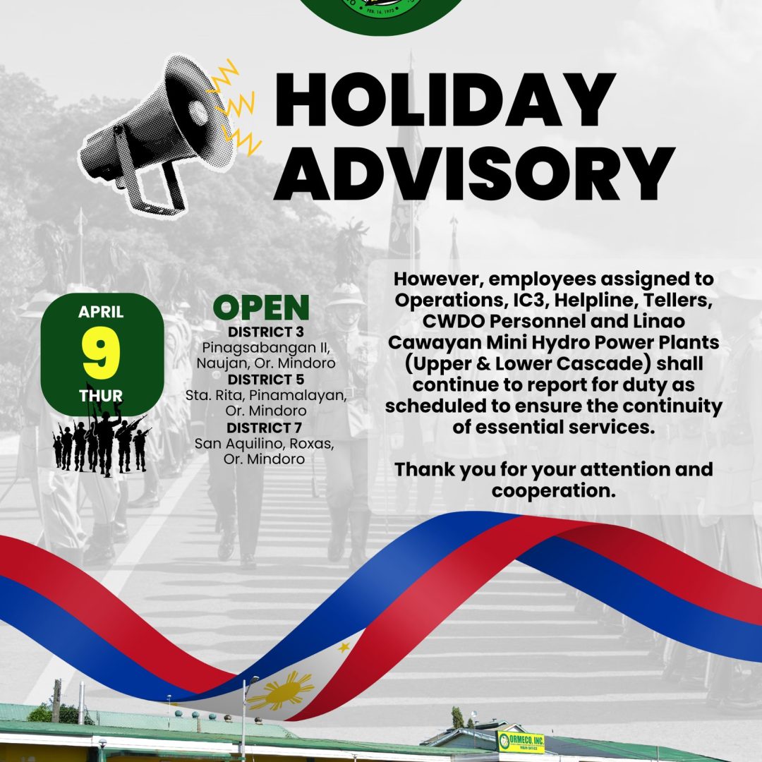 Holiday Advisory